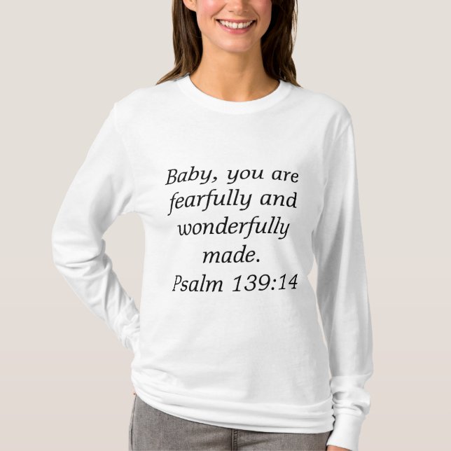 Fearfully and Wonderfully Made Maternity Top (Front)
