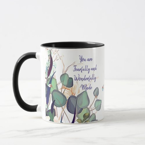 Fearfully and wonderfully made  mug