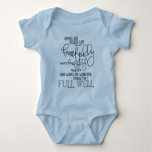 Fearfully And Wonderfully Made Psalm139 Baby Bodysuit at Zazzle