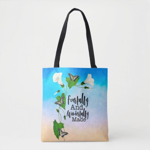Fearfully and Wonderfully Made Psalm 13914 Tote Bag