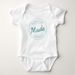 Fearfully &amp; Wonderfully Made Vintage Stamp Baby Bodysuit at Zazzle