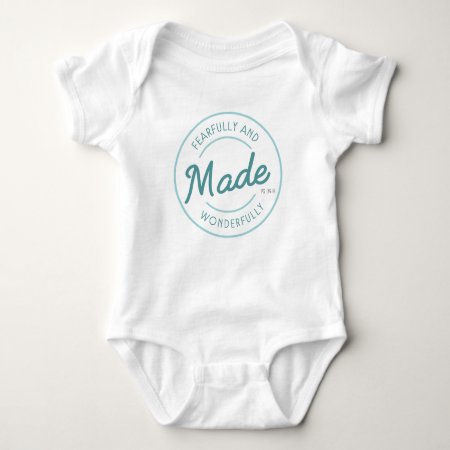 Fearfully & Wonderfully Made Vintage Stamp Baby Bodysuit