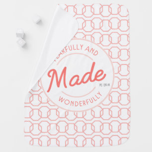Fearfully & Wonderfully Made Vintage Stamp Stroller Blanket