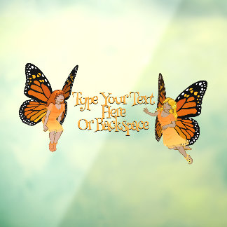 Fearie Decal Butterfly Fairy Window Clings