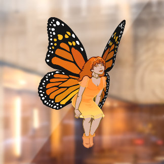 Fearie Decal Butterfly Fairy Window Clings