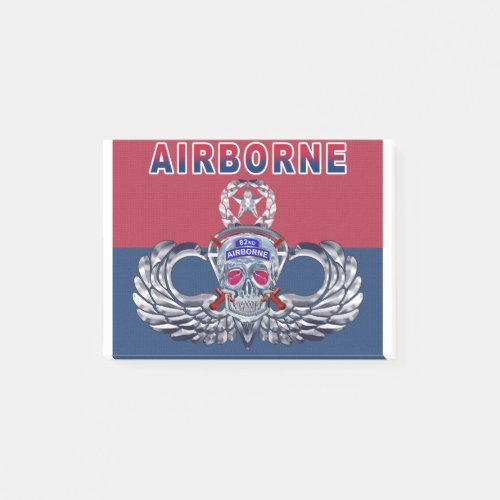 Fearless 82nd Airborne Division Post_it Notes