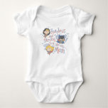 Fearless And Strong Just Like My Mom Baby Bodysuit at Zazzle