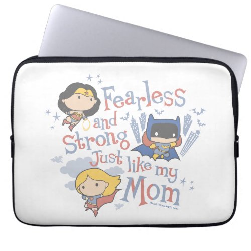 Fearless And Strong Just Like My Mom Laptop Sleeve