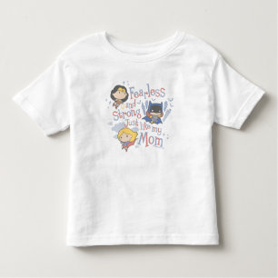 Fearless And Strong Just Like My Mom Toddler T-shirt