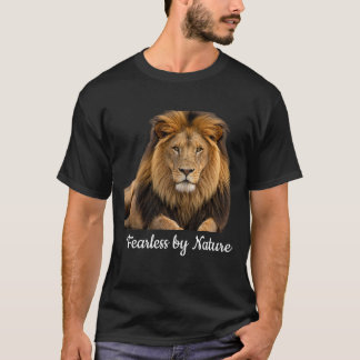 Fearless by Nature Lion Graphic T-Shirt | Powerful