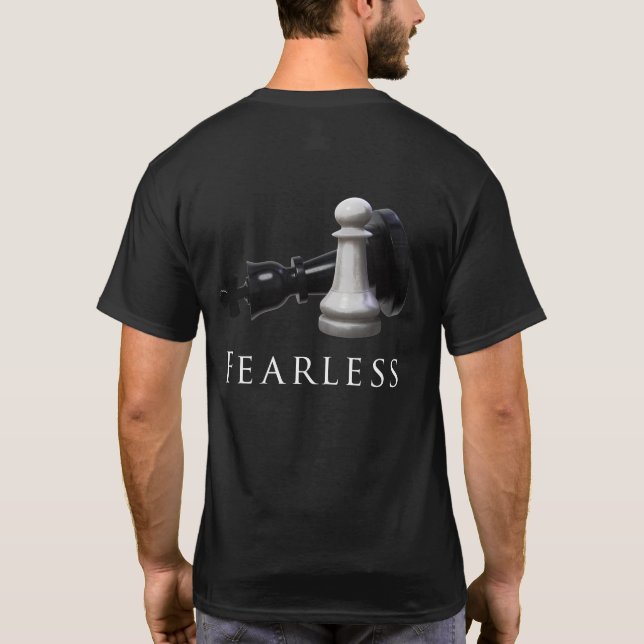 Fearless Chess T-Shirt (Back)