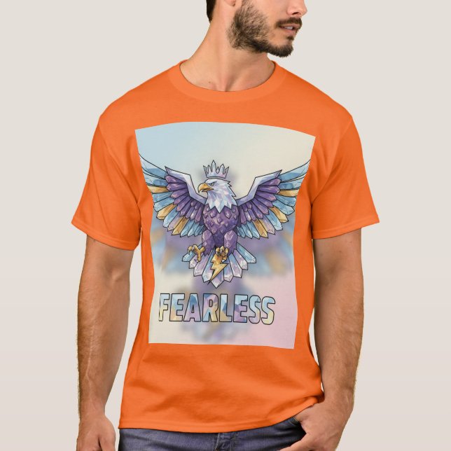 Fearless Crystal Eagle Emblem Tee (Front)