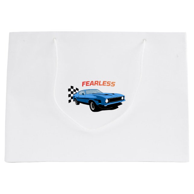Fearless Drive Large Gift Bag (Front)