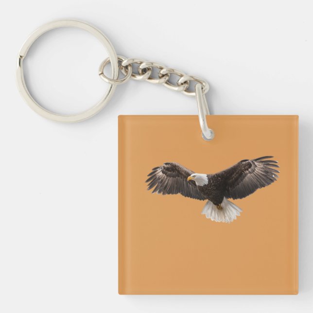 Fearless Eagle Spirit – Kids T-Shirt Collection Keychain (Front)