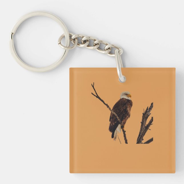 Fearless Eagle Spirit – Kids T-Shirt Collection Keychain (Front)