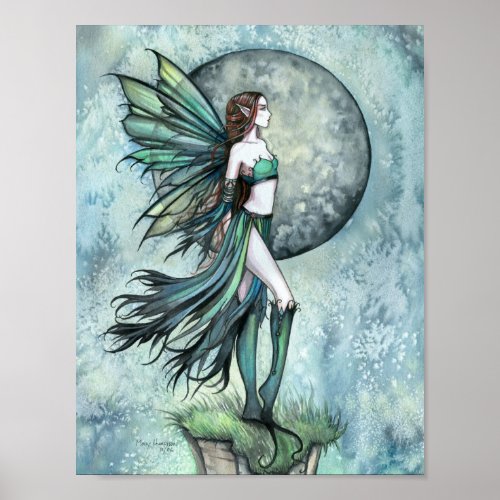 Fearless Fairy Art Downloadable by Molly Harrison Poster