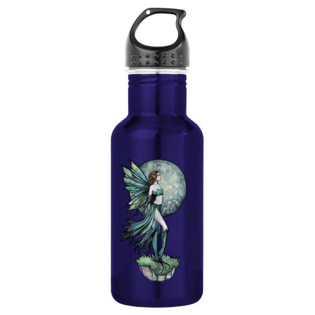 Fearless Fairy Fantasy Stainless Steel Water Bottle (Front)