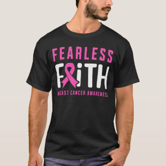 Fearless Faith Breast Cancer Awareness T-Shirt