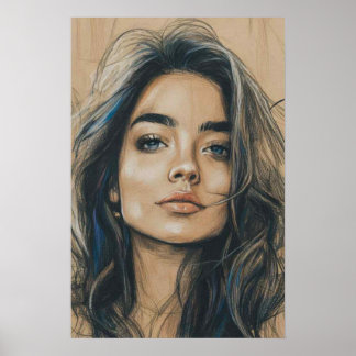 Fearless Gaze Poster