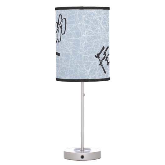 Fearless (Hockey) Table Lamp (Back)