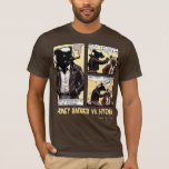 FEARLESS Honey Badger Fights a Hyena T-Shirt