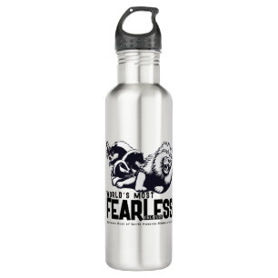 FEARLESS Honey Badger Stainless Steel Water Bottle
