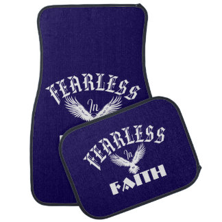 Fearless in Faith Car Floor Mat