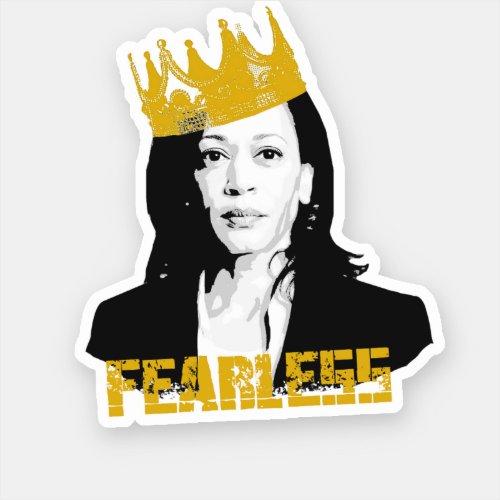 Fearless Kamala Harris Sticker