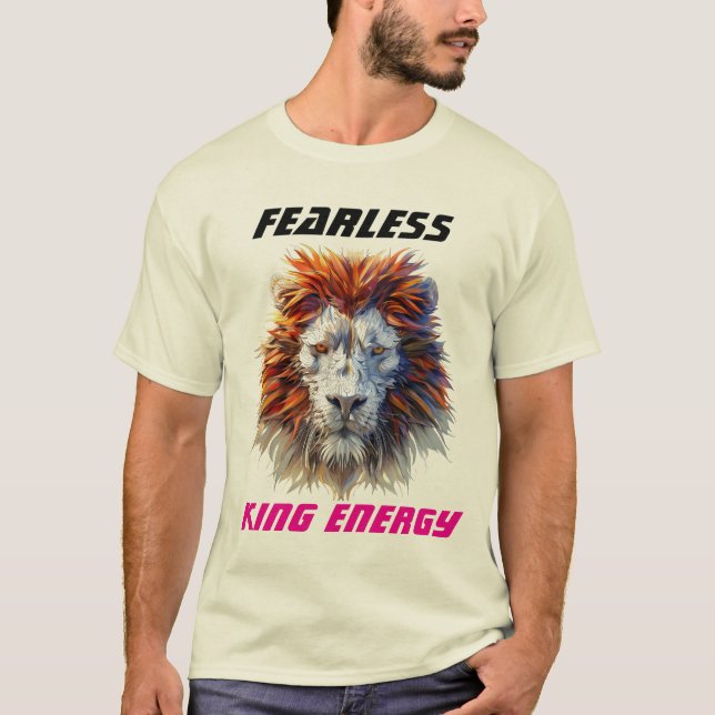 Fearless King – Lion T-Shirt (Front)