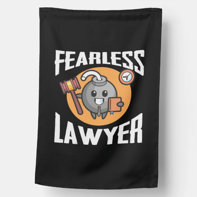 Fearless Lawyer House Flag (Front)