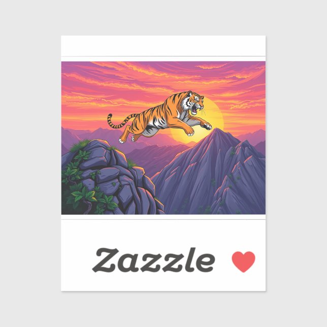 Fearless Leap  Sticker (Sheet)