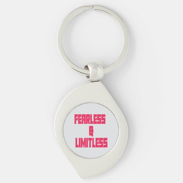 Fearless & Limitless  Keychain (Front)