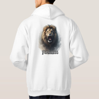 Fearless Lion T-shirt Hoodie