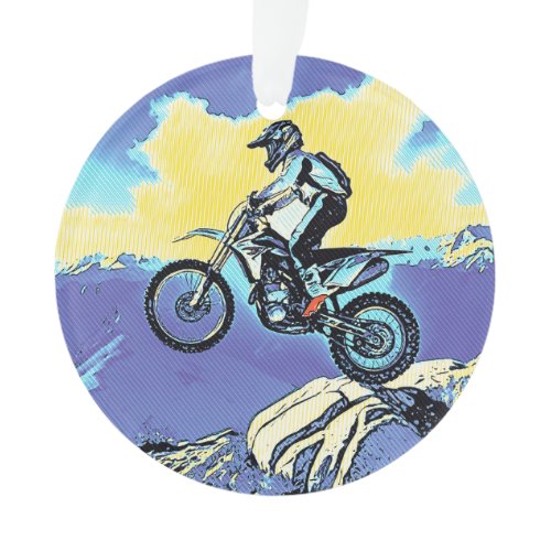 Fearless - Motocross Rider Ornament