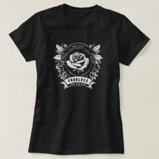 Fearless personalised emblem T-Shirt
