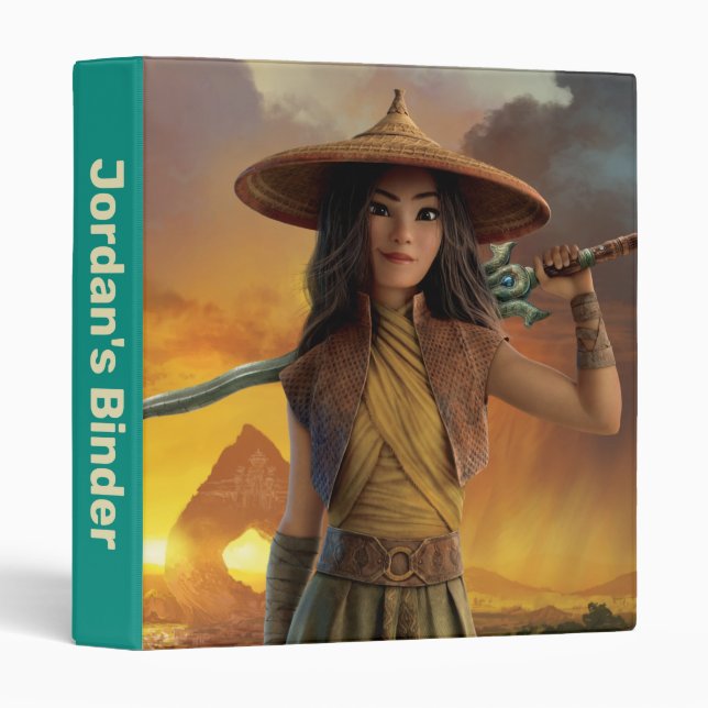 Fearless Raya 3 Ring Binder (Front/Spine)