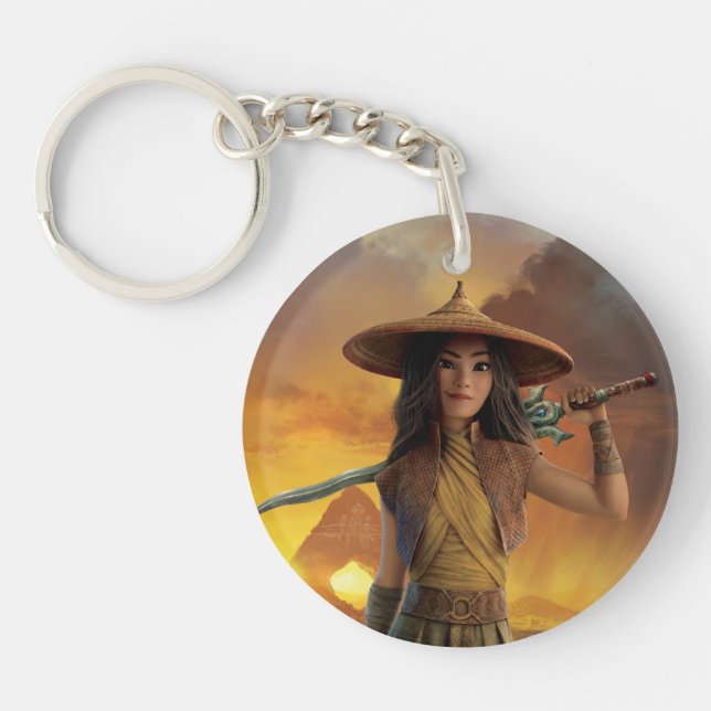 Fearless Raya Keychain (Front)