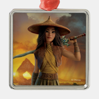 Fearless Raya Metal Ornament