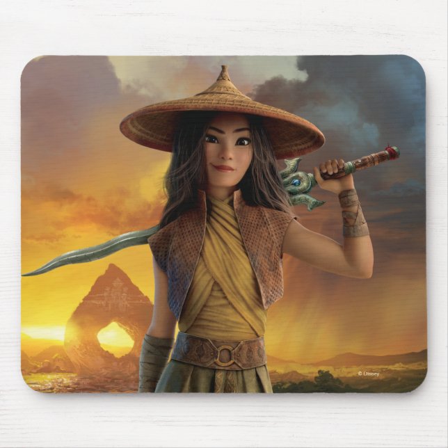 Fearless Raya Mouse Pad (Front)