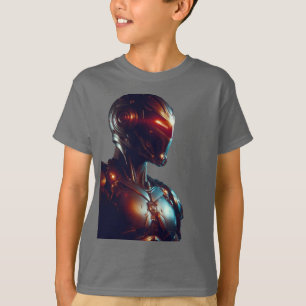Fearless Robot Kids' T-Shirt