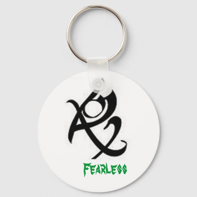 Fearless Rune Keychain (Front)