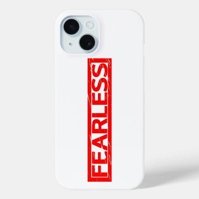 Fearless Stamp Case-Mate iPhone Case (Back)
