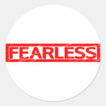 Fearless Stamp Classic Round Sticker
