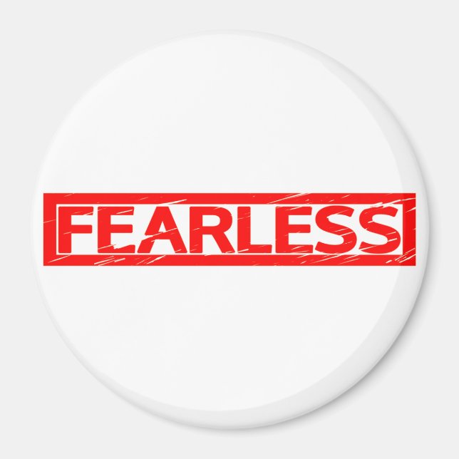 Fearless Stamp Magnet (Front)