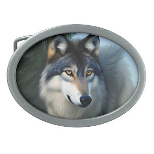 Fearless The Arctic Wolf, Belt Buckle