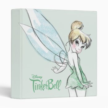 Fearless Tinker Bell 3 Ring Binder by tinkerbell at Zazzle