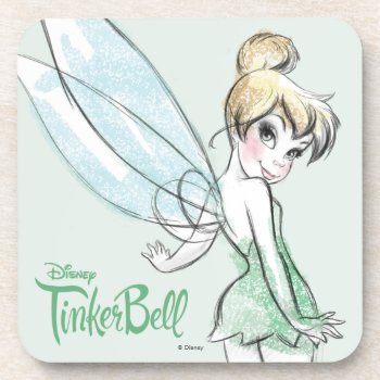 Fearless Tinker Bell Coaster by tinkerbell at Zazzle