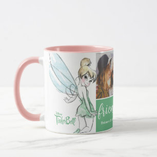 Fearless Tinker   Bell Custom Photos & Names Mug