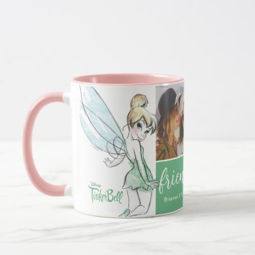 Fearless Tinker  Bell Custom Photos  Names Mug
