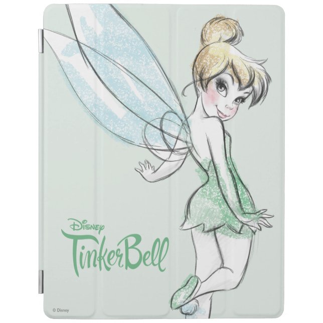 Fearless Tinker Bell iPad Smart Cover (Front)